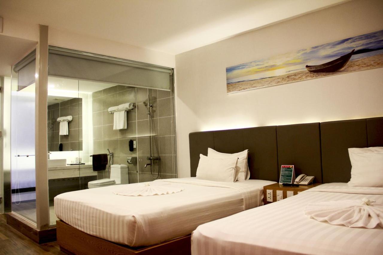 คิง ทาวน์ แกรนด์ โฮเต็ล แอนด์ เวดดิ้ง เซ็นเตอร์ Hotel ญาจาง ภายนอก รูปภาพ